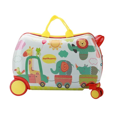 Valise ludique 4 roues pour enfants